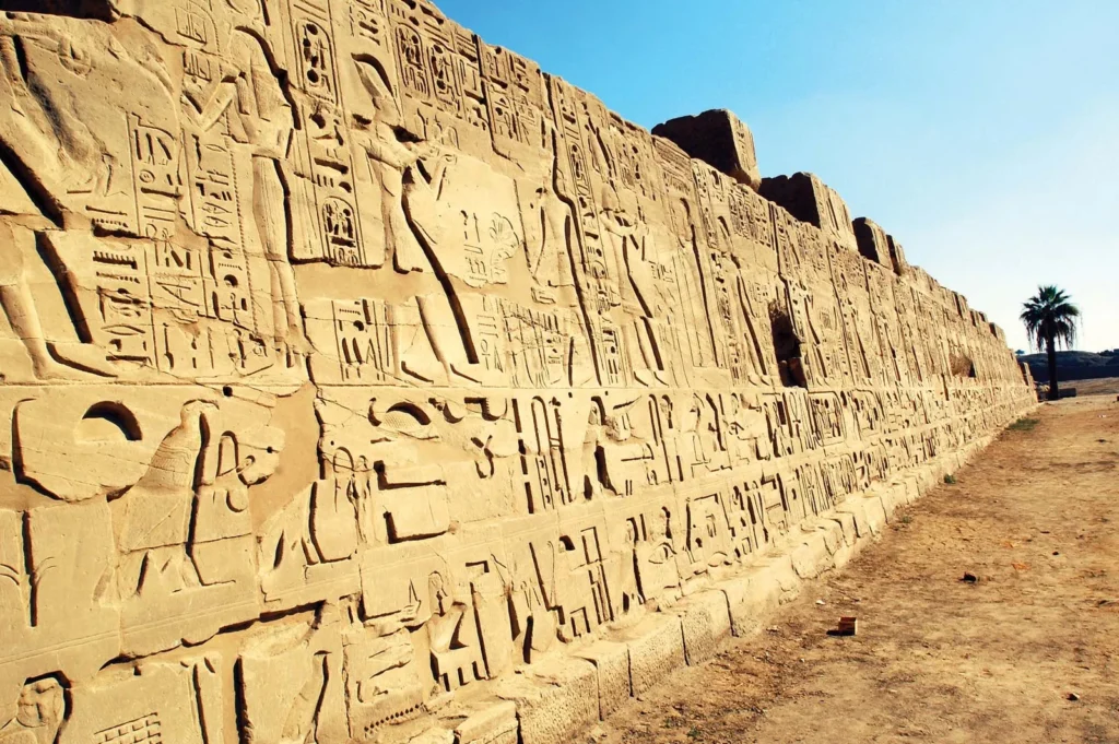 Hieroglyphics, Karnak Temple, Egypt