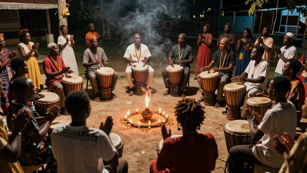 Sacred Voodoo drums